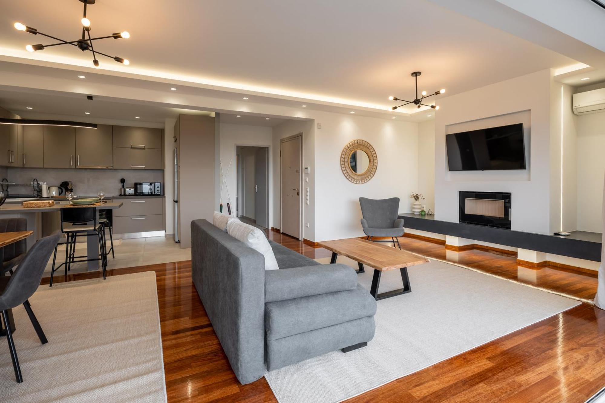 אתונה Sesilia Sea View Apartment מראה חיצוני תמונה