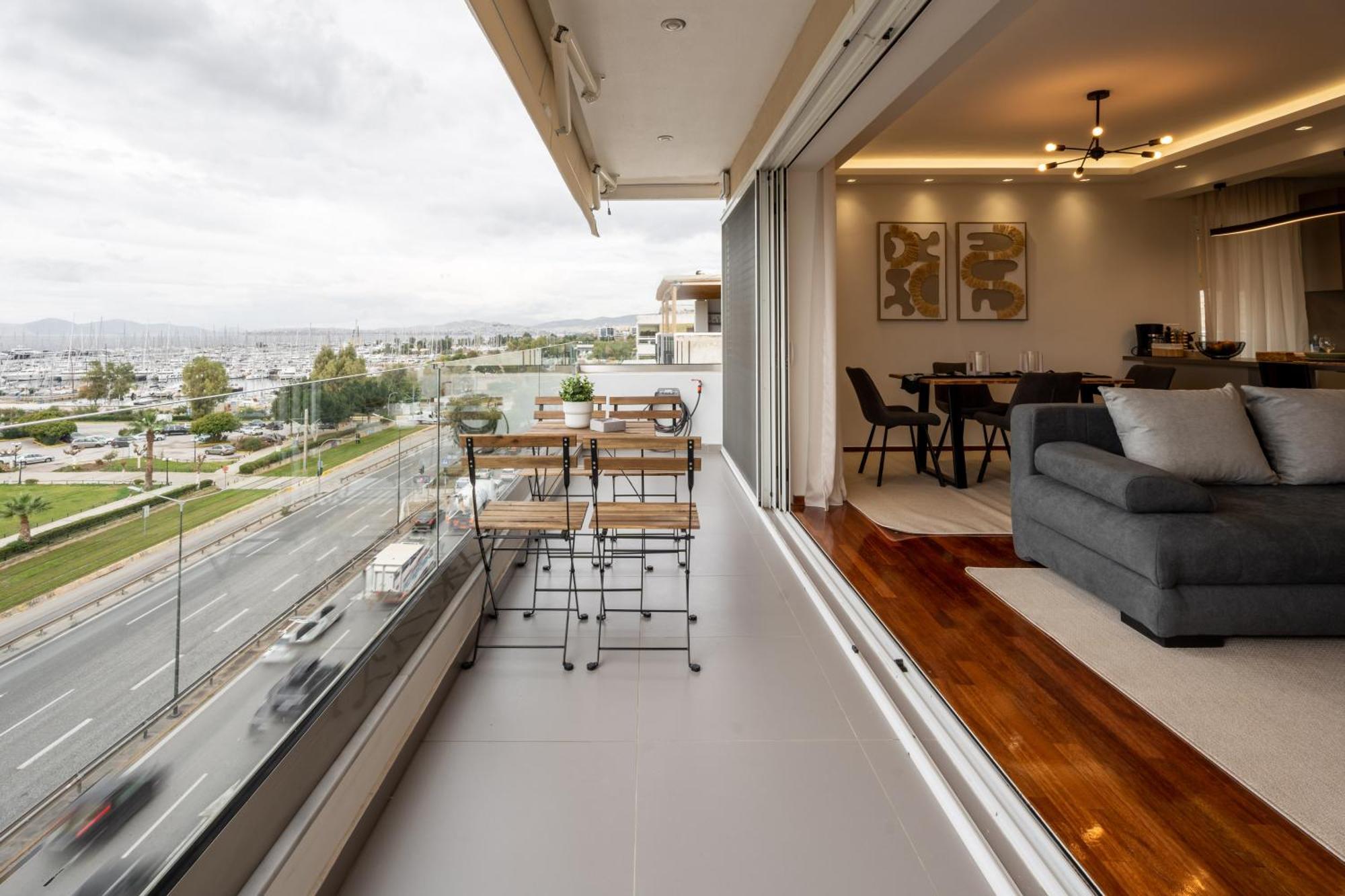 אתונה Sesilia Sea View Apartment מראה חיצוני תמונה