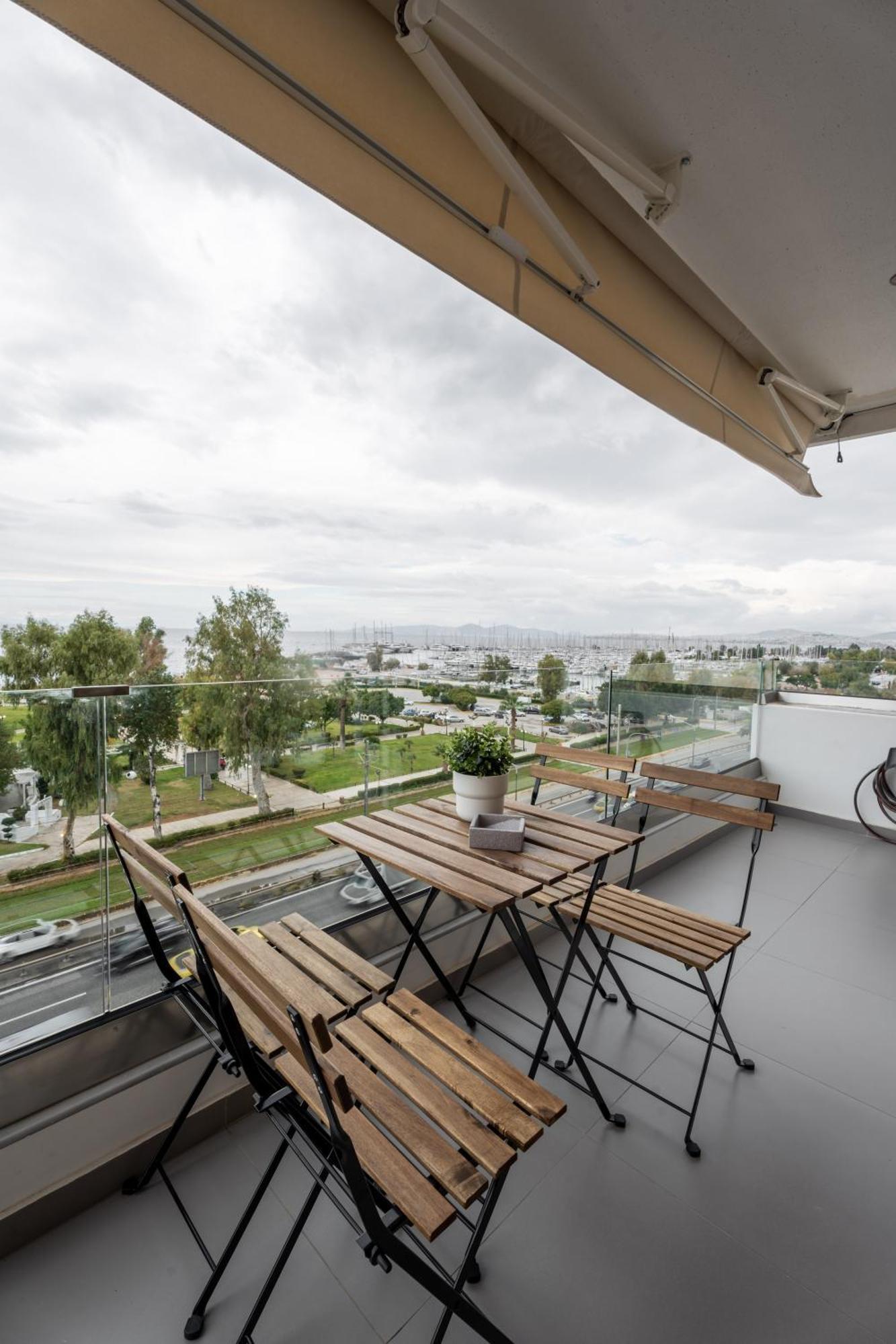 אתונה Sesilia Sea View Apartment מראה חיצוני תמונה